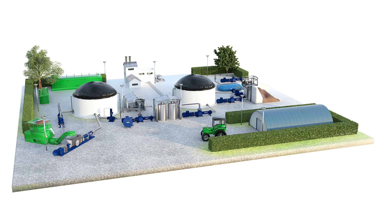 Biogas | Applications | PCM Pumps