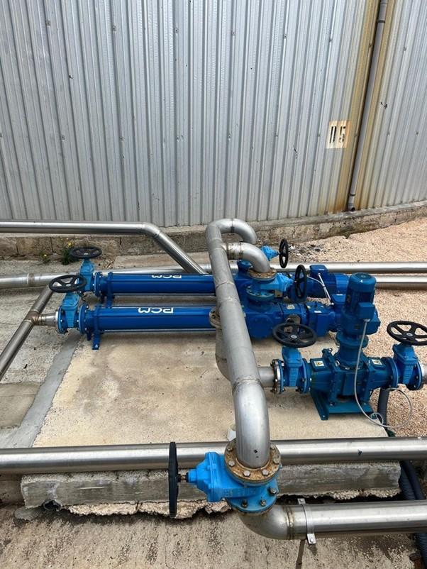 Photo of the PCM X-Guard industrial grinder installed at a PCM customer