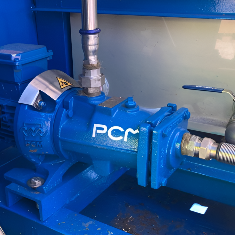 Photo of the PCM EcoMoineau™ MF cast iron pump in situ