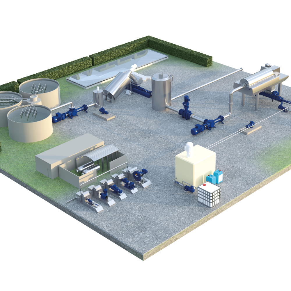 Sludge treatment_process