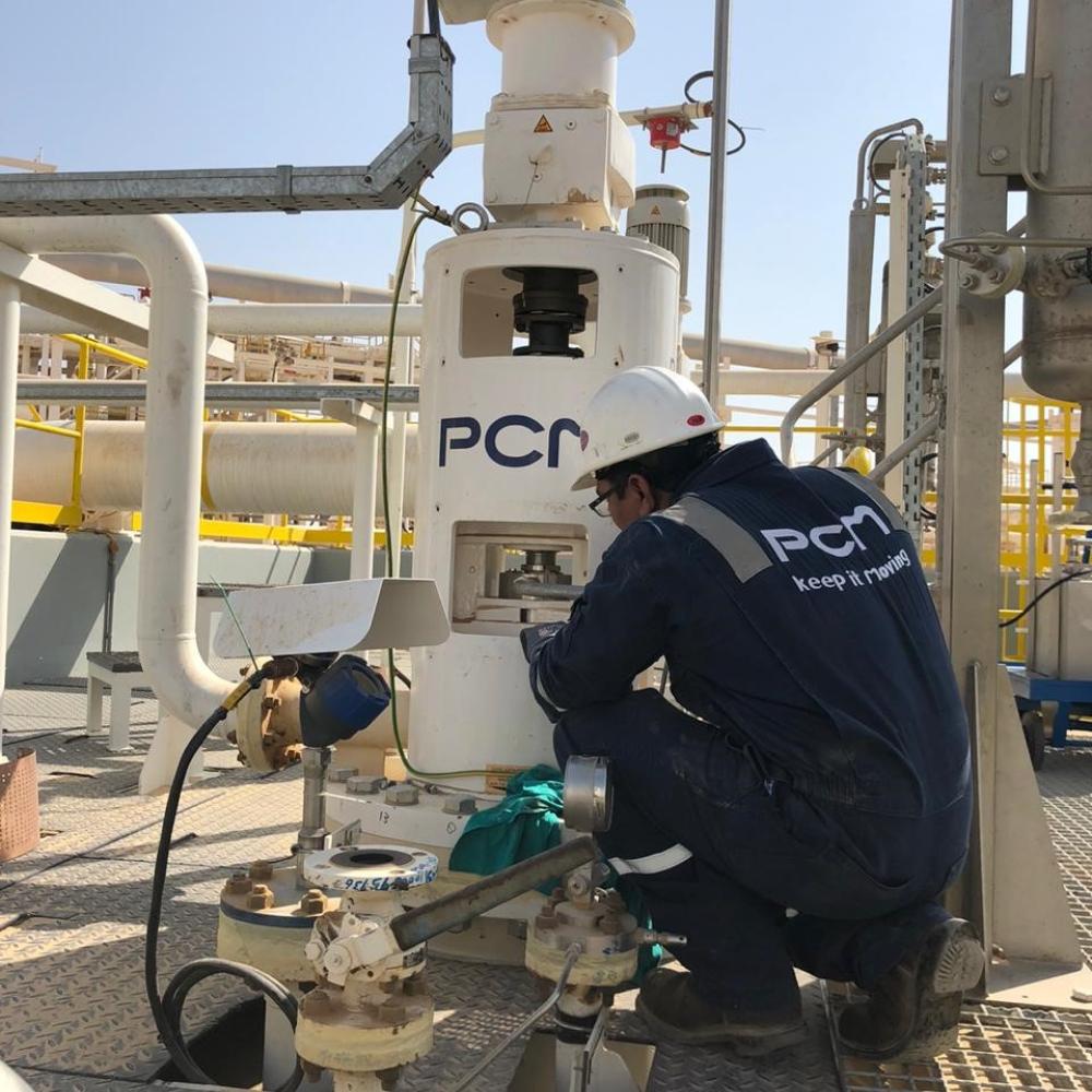 PCM Moineau A on customer site