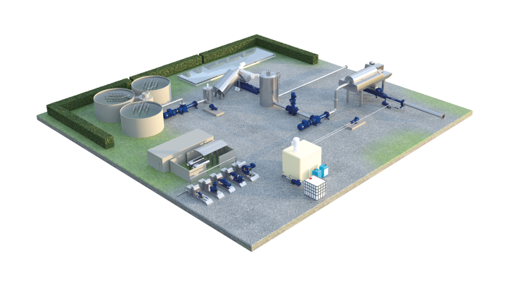 Sludge treatment_process